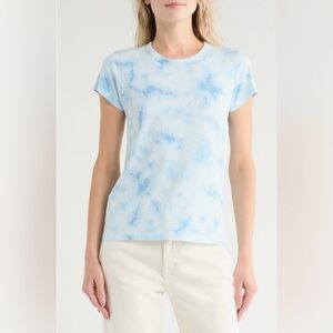 NWT Rag & Bone Blue Tie-Dye tee